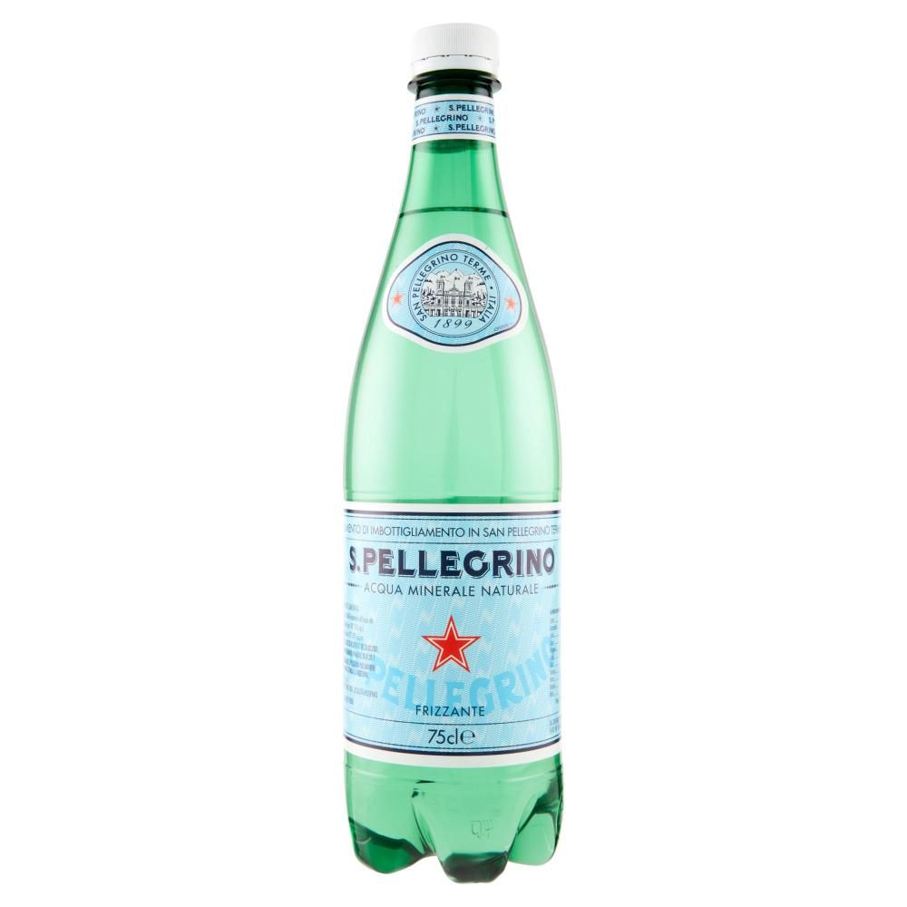San Pellegrino Frizzante-Kunststoff Mineral wasser 0,75 l