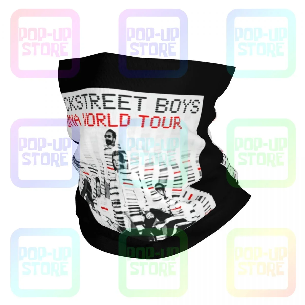 Heiße Backstreet Boys DNA World Concert Tour 2019 Hals Gamasche Bandana Schal Gesichts maske Soft Fishing Outdoor-Sportarten
