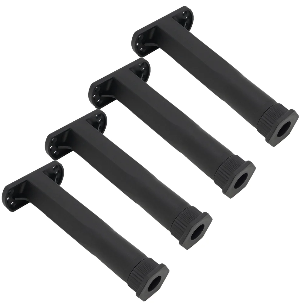 4 Pcs Bed Frame Support Legs Adjustable Replacement Center for Base Frames Furniture Slats Reinforcement Kit