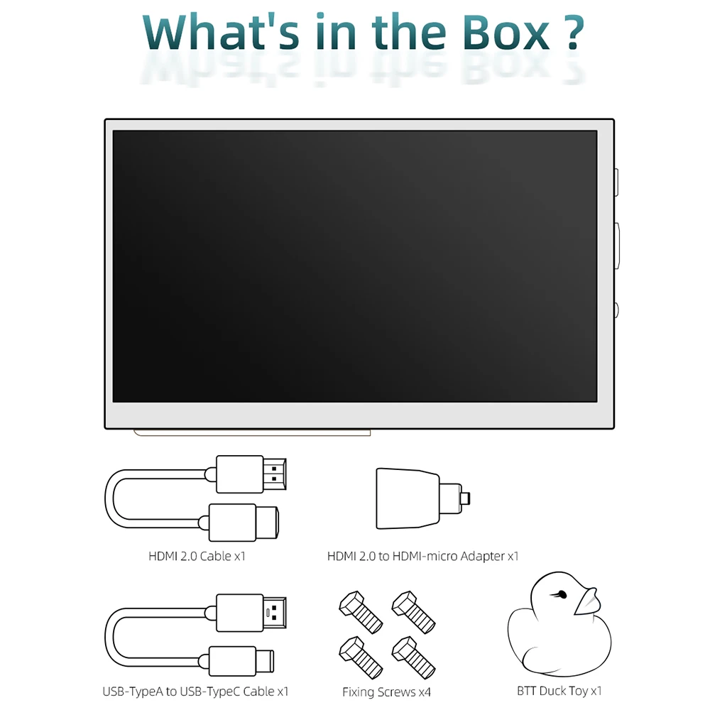 หน้าจอ: หน้าจอ HDMI7 V1.2 HDMI5 HDMI Touch หน้าจอ 5/7 นิ้วหน้าจอ IPS 3D ชิ้นส่วนเครื่องพิมพ์สําหรับ Raspberry Pi 4 Manta M8P Board