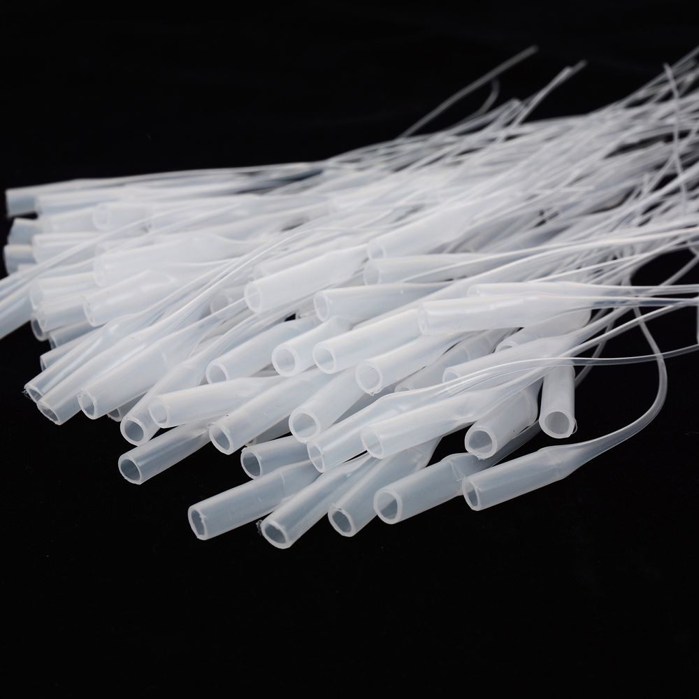 Dispensadores adhesivos de puntas de botella de pegamento, aplicador de precisión de plástico, extensor de pegamento, boquilla de tubo de caída de micropuntas