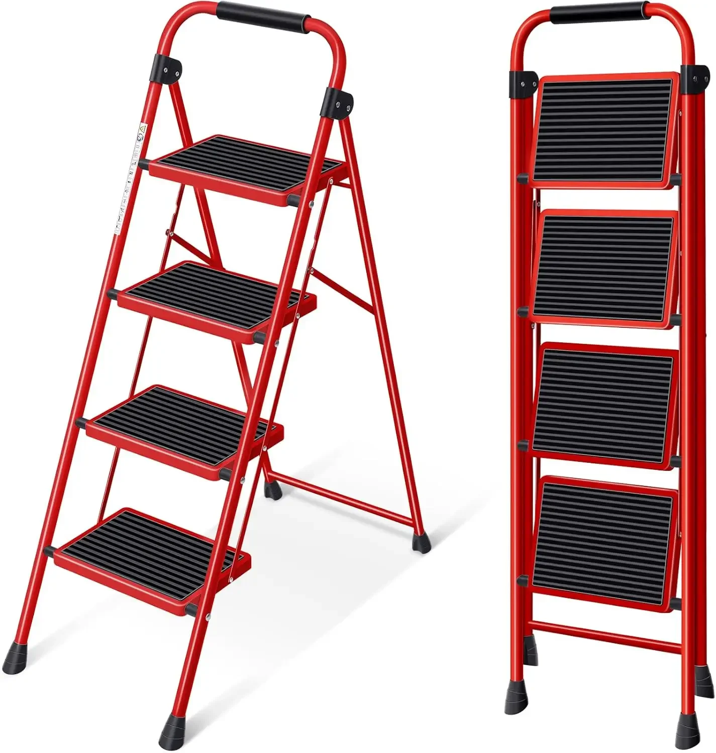 (Kostenloser Versand) Leiter mit rutschfestem und breitem Pedal, klappbarer Tritthocker für Erwachsene, leichte und tragbare Trittleiter