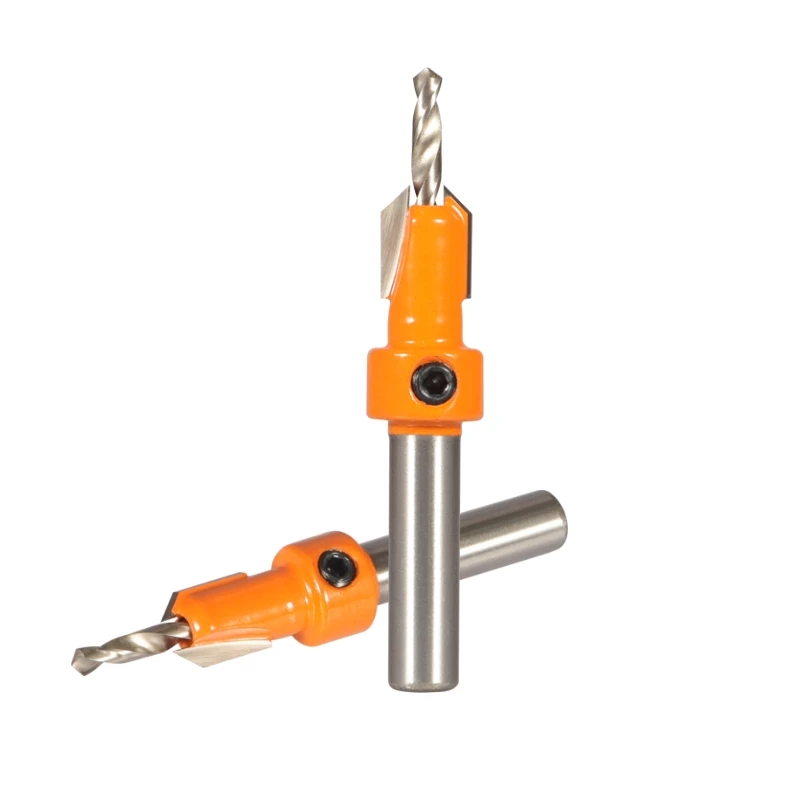 YUSUN 8MM Vỏ Hss Mũi Khoan Router Tua Vít Bit Máy Hút Gỗ Xay Cắt Gỗ
