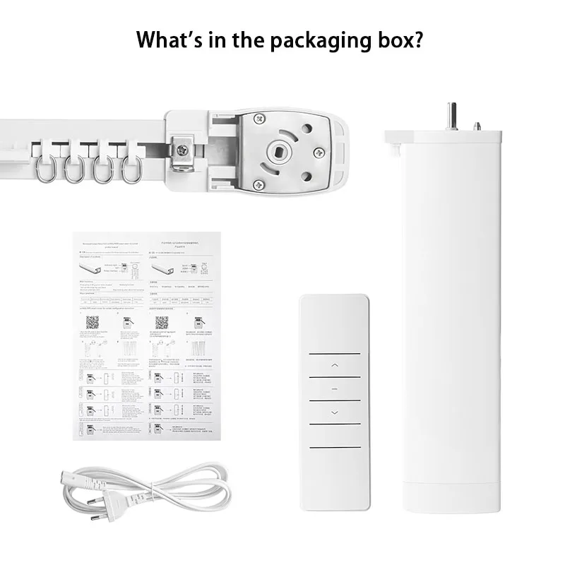 ใหม่ล่าสุด Tuya wifi ผ้าม่านเครื่องยนต์มอเตอร์สนับสนุน Alexa Google Alice ปรับแต่งไฟฟ้าผ้าม่านราง Cornice สําหรับ Smart Home