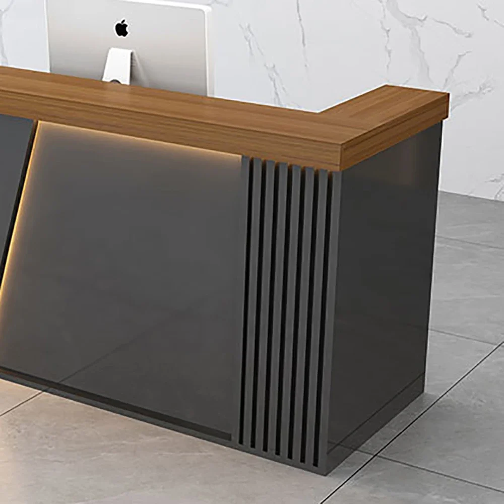 Fashion Elegant Bar Counter Cabinet Modern Glamour Simple Delicacy Reception Desks Nordic Unique Mostrador Commercial Furniture