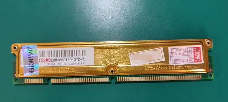 100% okオリジナル168Pin dimmメモリsdram PC133 128メガバイトのramデスクトップのマザーボード産業用マザーボードsd 128 512mのram
