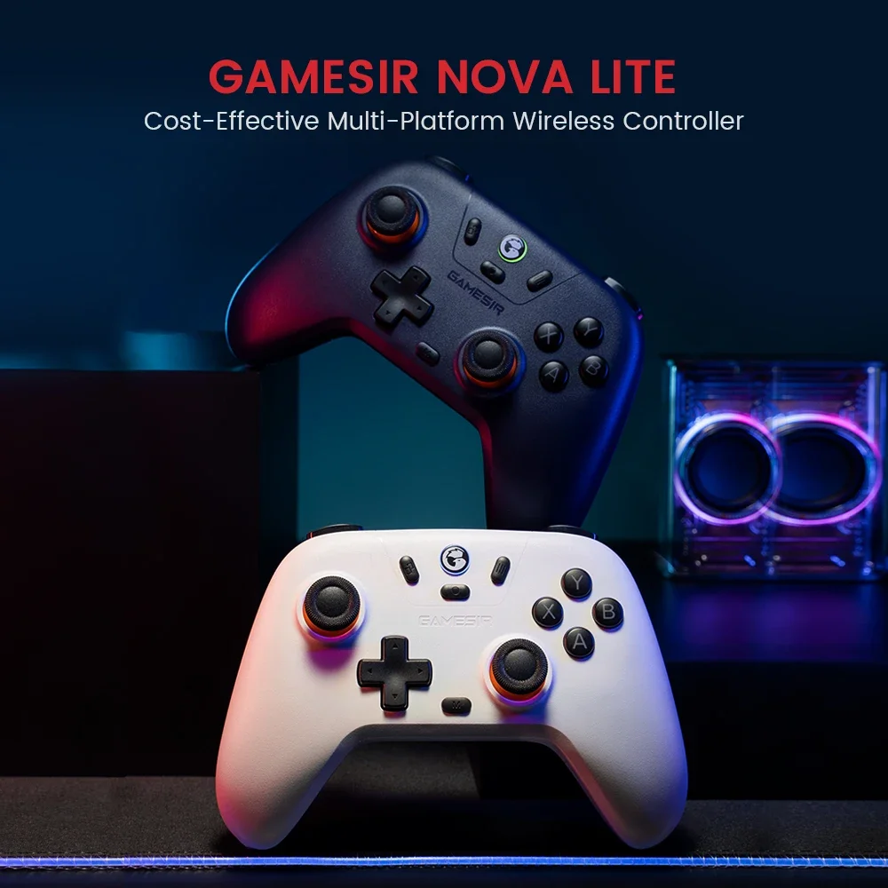 GameSir Nova Lite Controlador de juego Bluetooth para PC Nintendo Switch iOS y Android Disponible en nuevos colores con efecto Hall