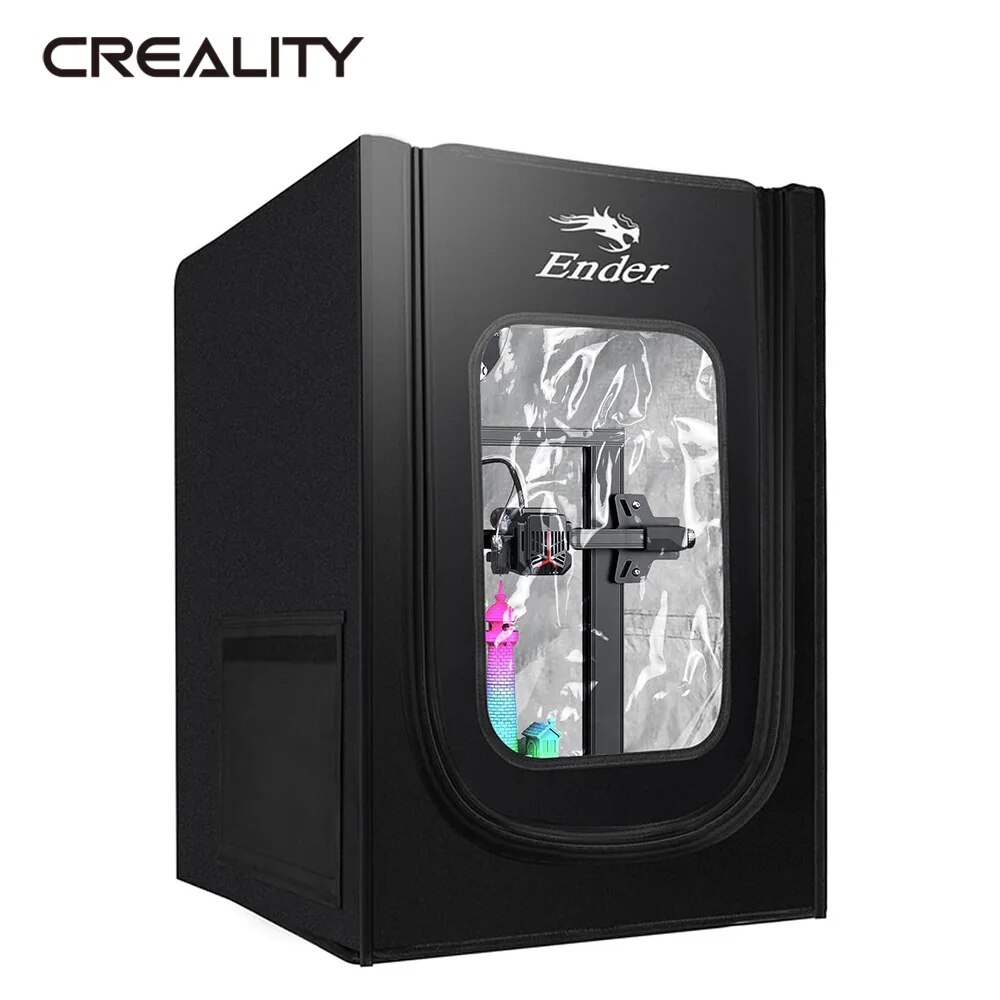 CREALITY Ender 3D เครื่องพิมพ์อัพเกรด 720*600*480 มม.ฉนวนกันความร้อนที่ดีผลสารหน่วงไฟสําหรับ Ender-3 Series