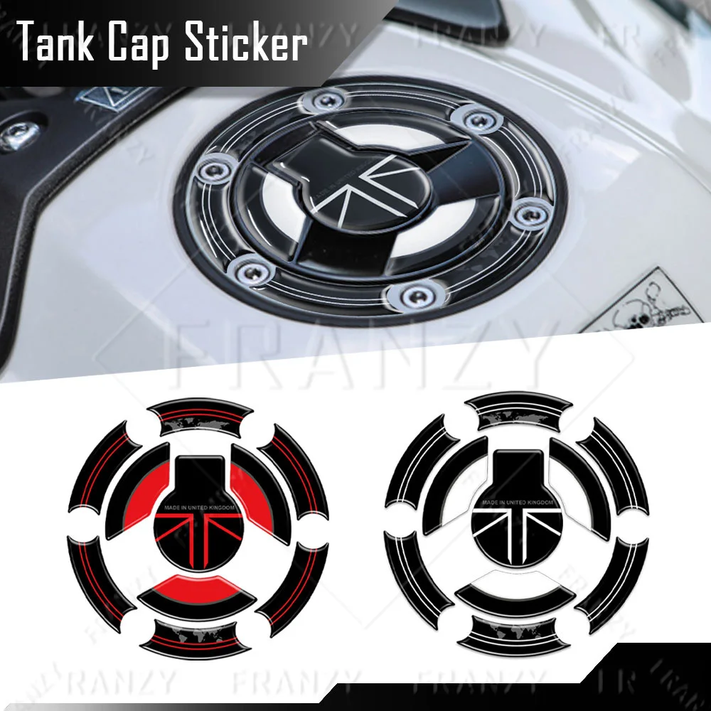 For Triumph 3D Tank Cap Sticker Decal Trident 660 Tiger 660 850 900 Speed Triple RS 1050 Daytona 660 Street Triple 765