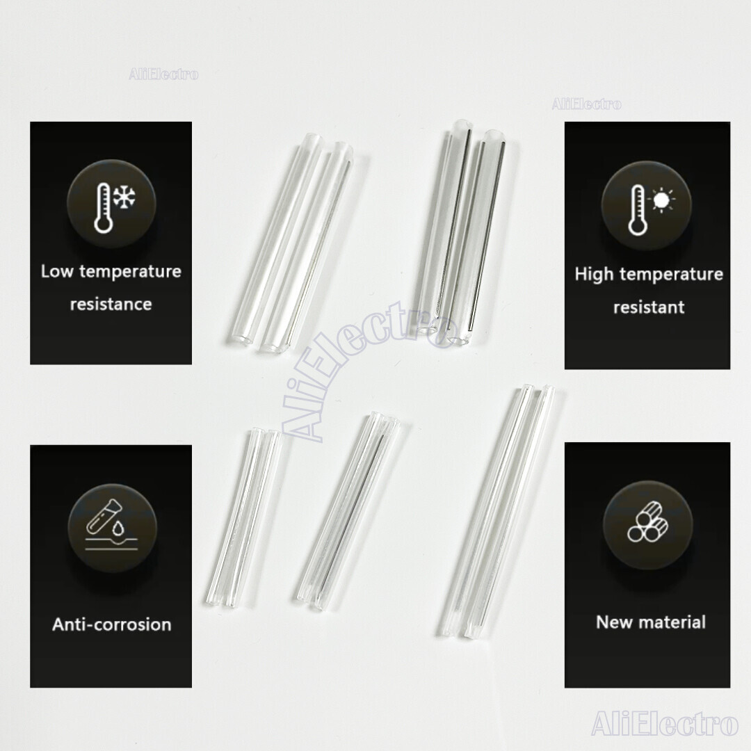 Tubo termorretráctil de 40mm, 45mm, 60mm, 1pin, 2 pines, Protector de empalme de fibra óptica suave, Tubo Protector de Cable termorretráctil