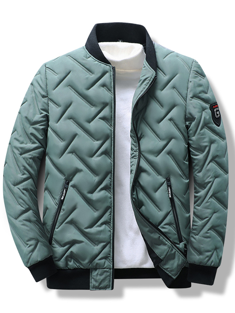Neue Herbst und Winter Herren Outdoor Casual vielseitige Mode Kragen leichte kurze Daunenjacke trendige gepolsterte verdickte Jacke