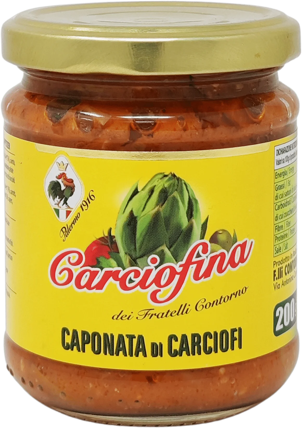 Carciofina di contorno Artischocken paste 200g-fratelli