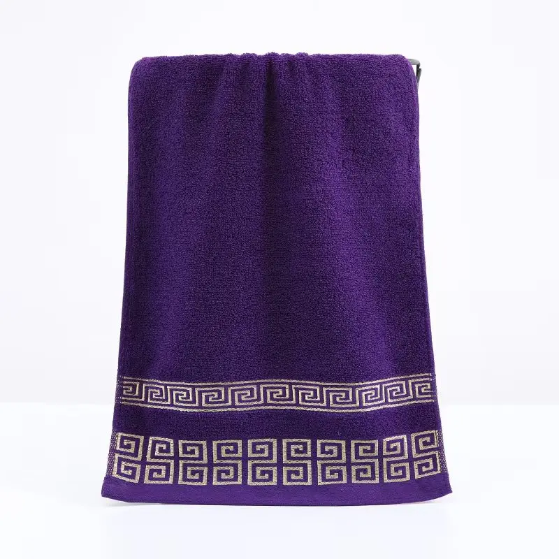 Khăn Mặt Bông Nguyên 34X75Cm Khăn Thêu Cho Người Lớn Nhanh Khô Làm Dày Mềm Mại Khăn Mặt Thấm Hút