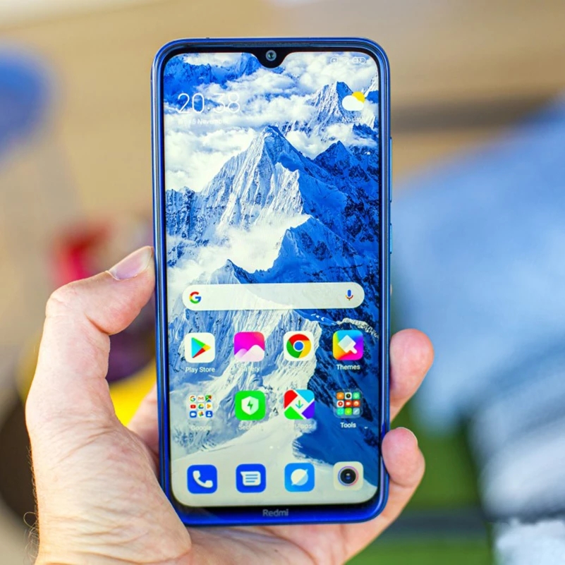 Smartphone original xiaomi redmi note 8 4g com capa de telefone android 4000mah bateria quad cmaera firmware global