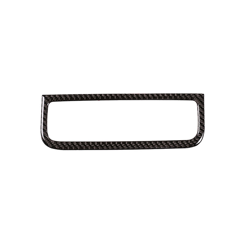 Untuk VW Touareg 2011 2012 2013 2014 2015 2016 2017 2018 Konsol Tengah Serat Karbon Potongan Penutup Bingkai Sakelar Penyejuk Udara