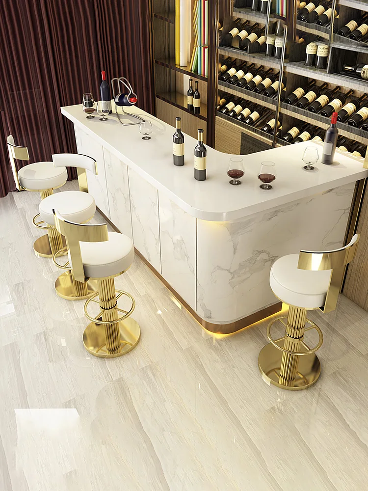 Ghế Quầy Bar Phản Chiều Cao Có Thể Điều Chỉnh Xoay Ghế Bar Hiện Đại Stainess Thép Không Gỉ Bếp Phân Ghế Ăn Bộ