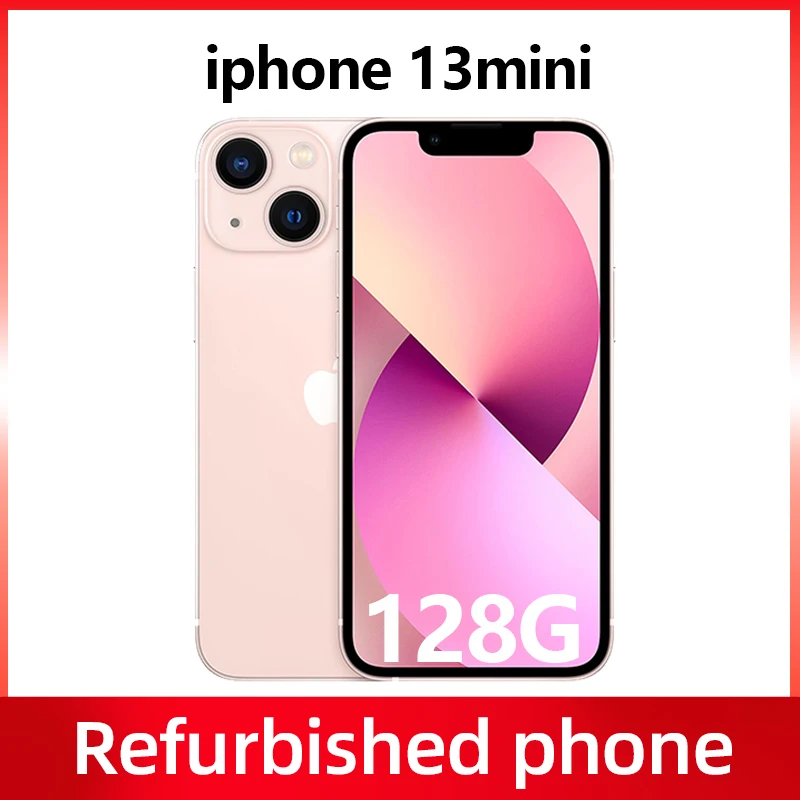 Überholtes Telefon APPLE iPhone 13 Mini 128 Kugelschloss A15 iOS 5G Face ID