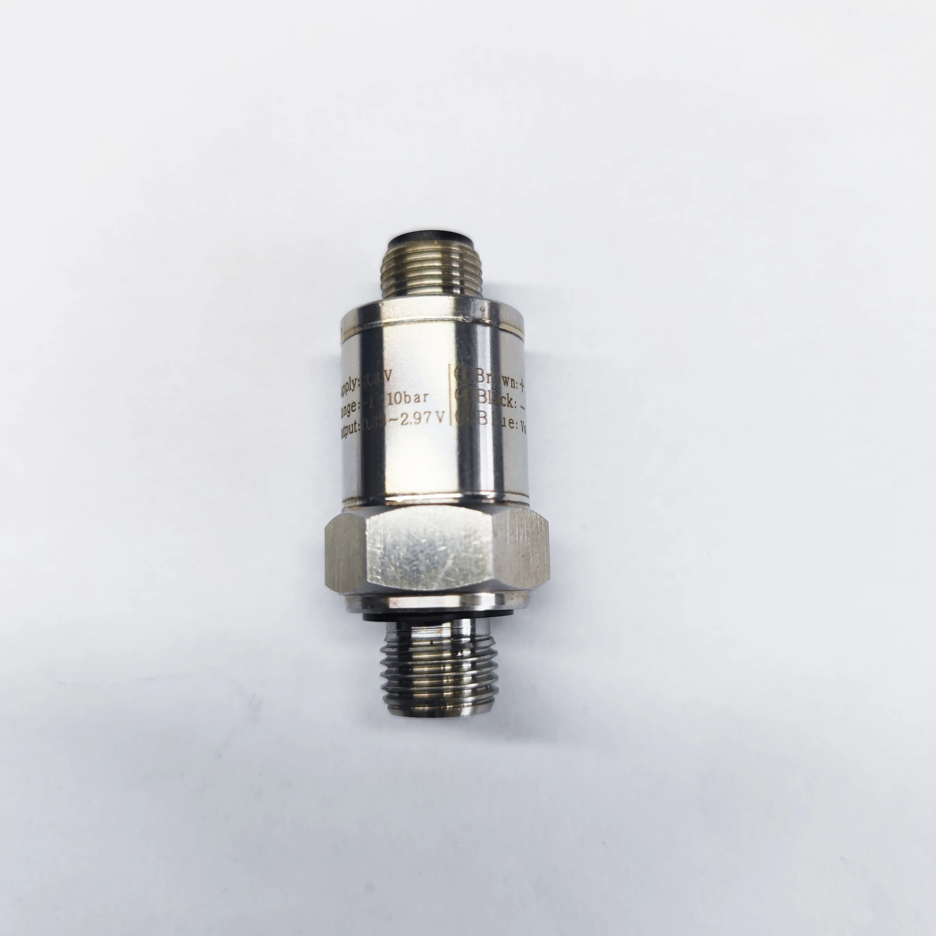 Nước Dầu Nhiên Liệu Khí Áp Suất Không Khí Phát G1/4 12-36V 4-20mA 0-60mpa Tùy Chọn Áp Suất Inox đầu Dò Cảm Biến
