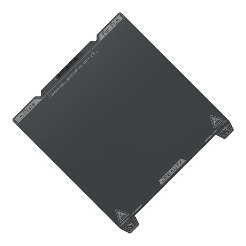 Creality-original k1c liso pei construir placa 235x235mm, etiqueta magnética sem macio, acessórios de impressora 3d