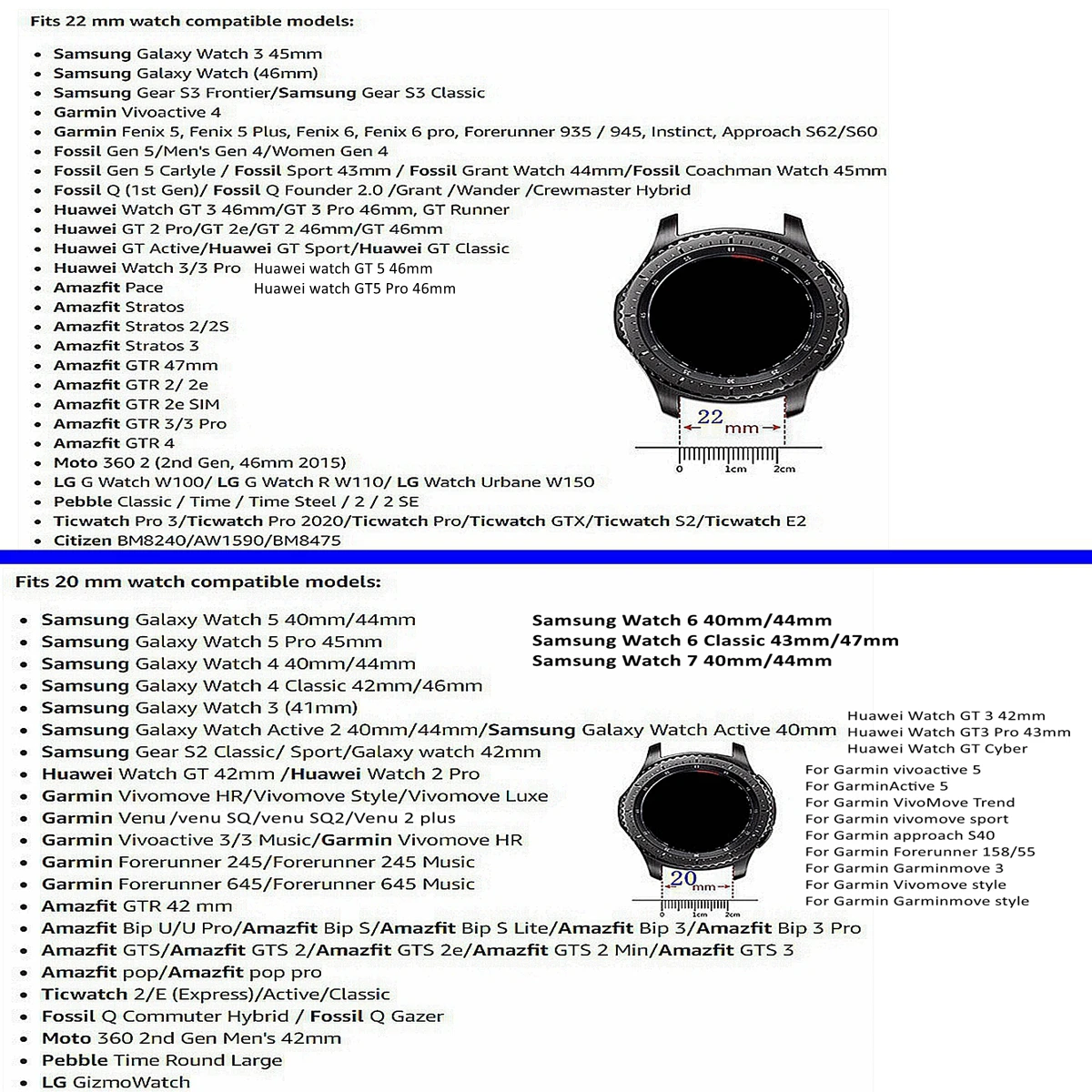 18-20-22 มม.ร่มชูชีพหัวเข็มขัดสายไนลอนสำหรับนาฬิกาการ์มิน วีนู 2/เวนู 3 ฟอร์รันเนอร์ 945 นาฬิกาสำหรับซัมซุงกาแล็กซี่วอทช์ 7/6/5/4 แบนด์