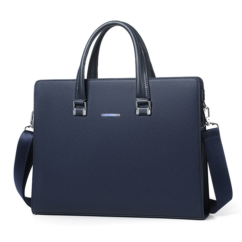 Neue Mode Computer Tasche Aktentasche Tasche Hochwertige PU Leder Handtasche männer Horizontale Handtasche Casual Schulter Messenger Tasche