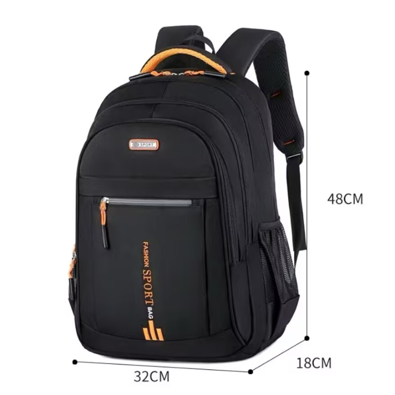 Men's Backpacks Oxford Waterproof Rucksack Business Computer Bag Casual Travel Backpack Senior High School Student Schoolbag