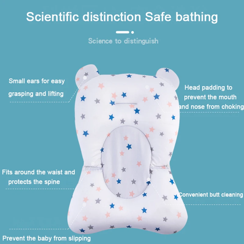 Kinder Dusche Air Kissen Bett Neugeborenen Baby Sicherheit Bad Sitz Infant Baby Badewanne Pad Tragbare Baby Nicht-Slip Badewanne matte