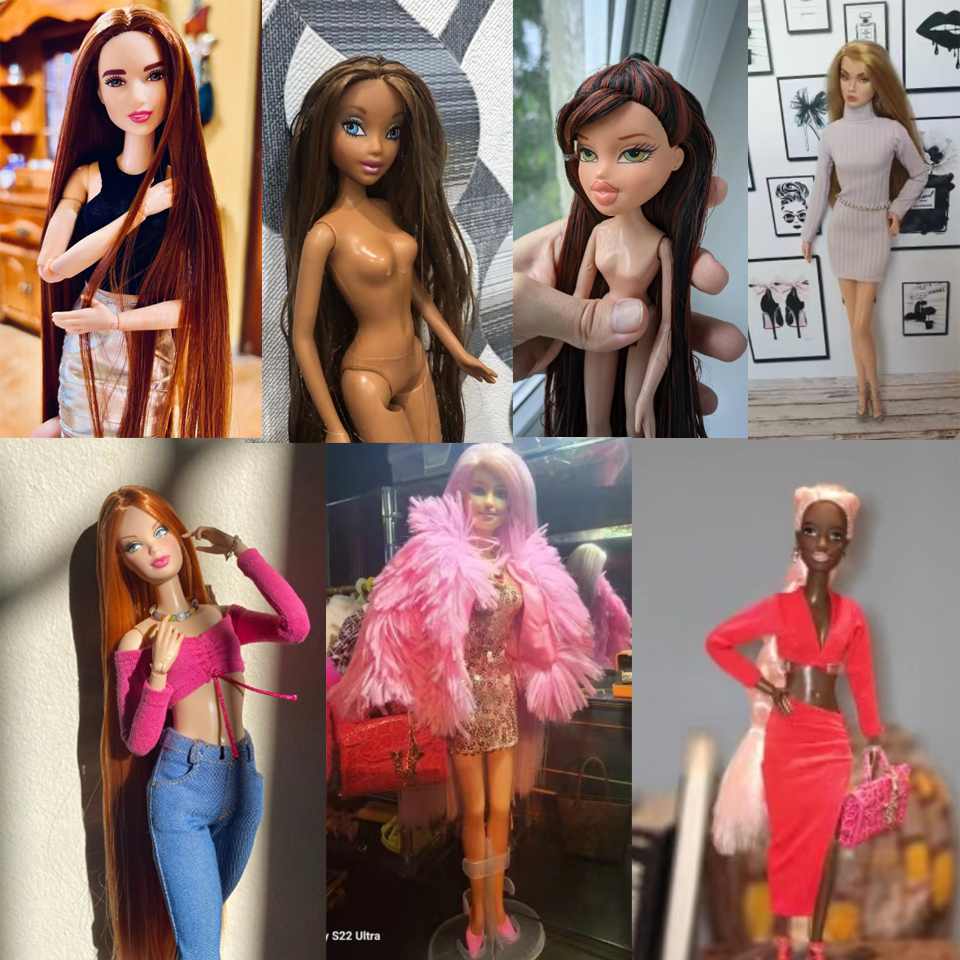 Кукла BJD SD 80 см/40, белый, черный ряд волос, молочный шелковый парик против мохера, крючок ручной работы, материал для пересадки волос для девочек и мальчиков