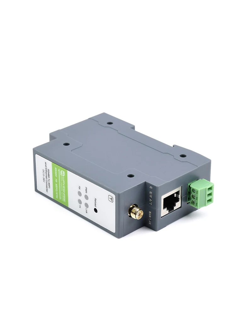 RS485 naar WIFI Ethernet-module Modbus MQTT Gateway seriële server op rail gemonteerd