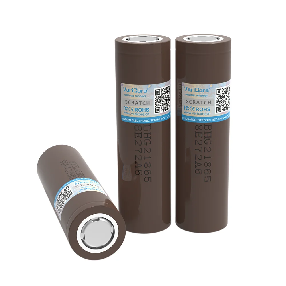 Горячий новый аккумулятор VariCore HG2 18650, 3000 мАч, 18650HG2, разряд 3,6 В, 20 А, предназначенный для аккумуляторов hg2, плоская головка + никель «сделай сам»