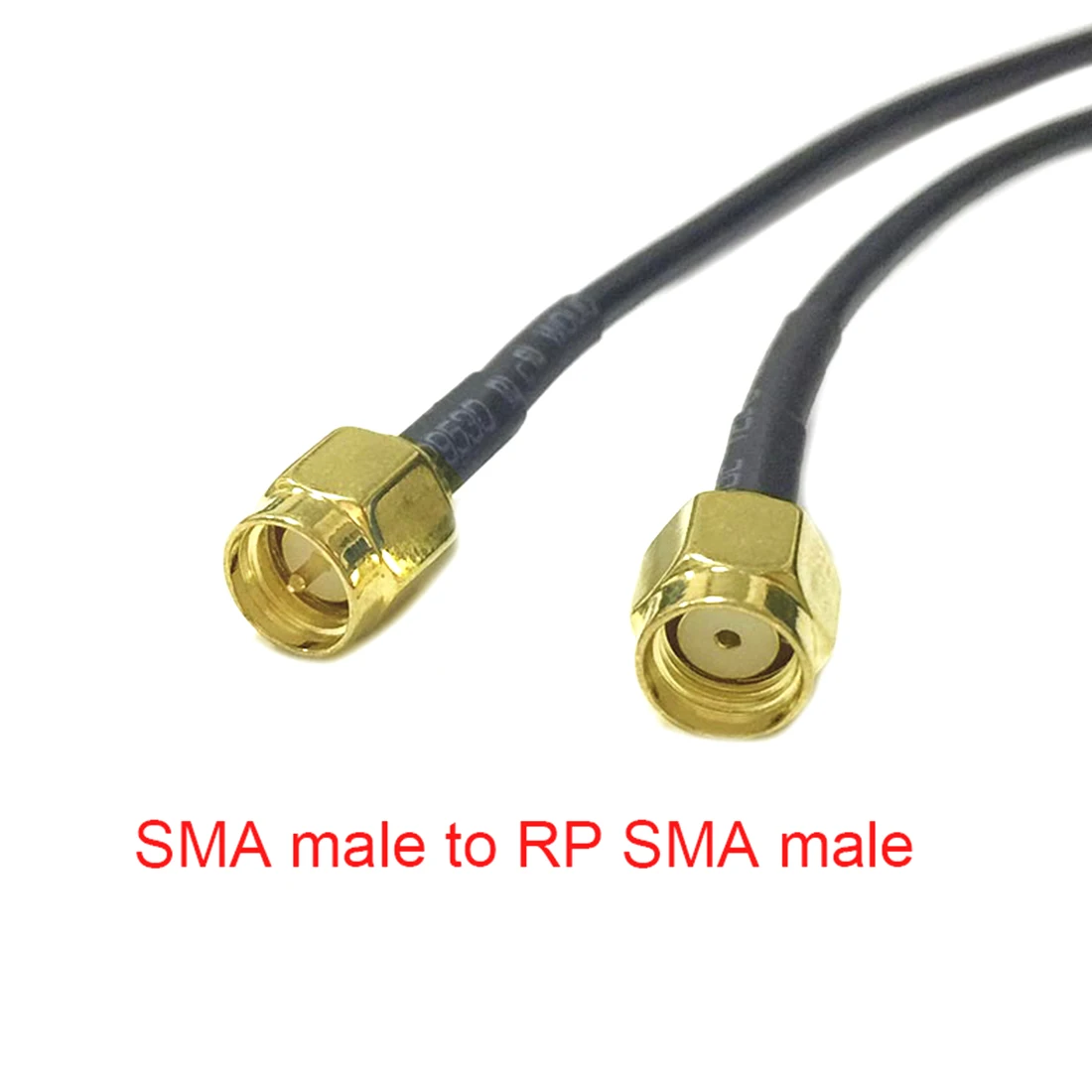 Cable de extensión de antena WIFI, conector macho SMA, conector hembra, adaptador Pigtail recto de ángulo recto RG174 10cm/20cm/30cm/50cm/100cm