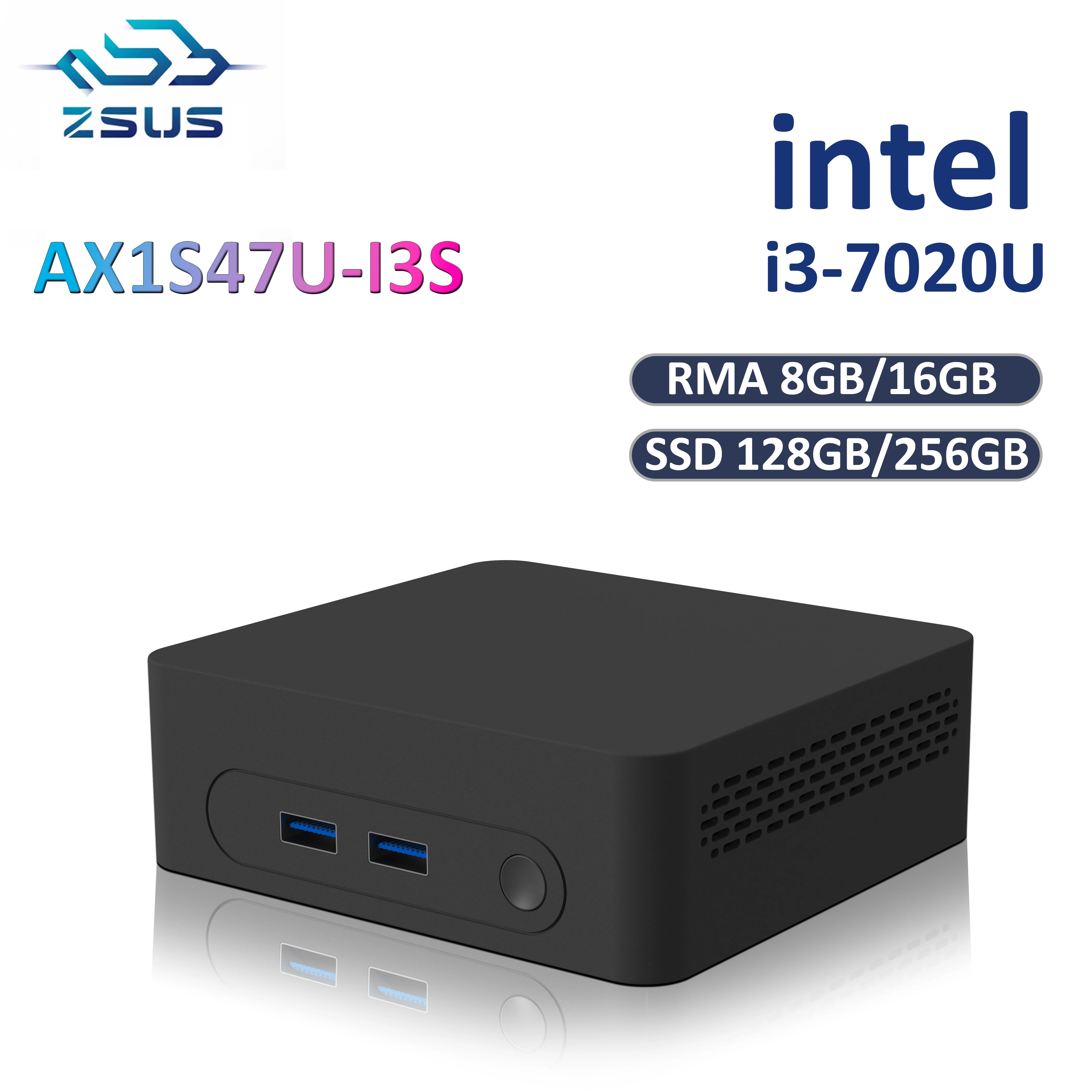 ZSUS i3 Mini PC Intel Celeron Computer da gioco desktop 8 GB 16 GB 128 GB 256 GB DDR4 USB3.0 WIFI5 BT4.2