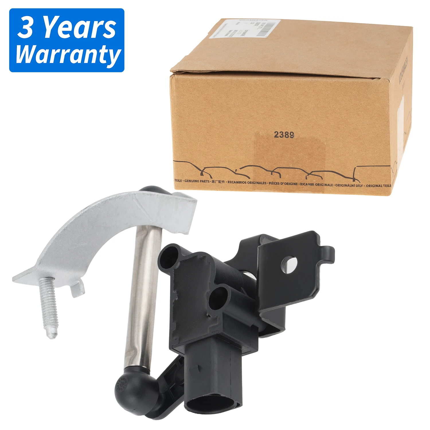 Sensor de nivel de faro delantero OEM genuino, 1K0941274C para SEAT Altea,Leon,Toledo 2004-2012,SKODA Octavia,Superb,Yeti 2004-2015