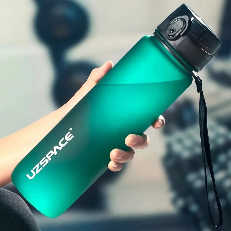 Mới 500/800/1000Ml Nước Thể Thao Không Chứa BPA Di Động Chống Rò Rỉ Lọ Đựng Nhựa Drinkware chuyến Lưu Diễn Tập Gym Miễn Phí Vận Chuyển Vật Dụng