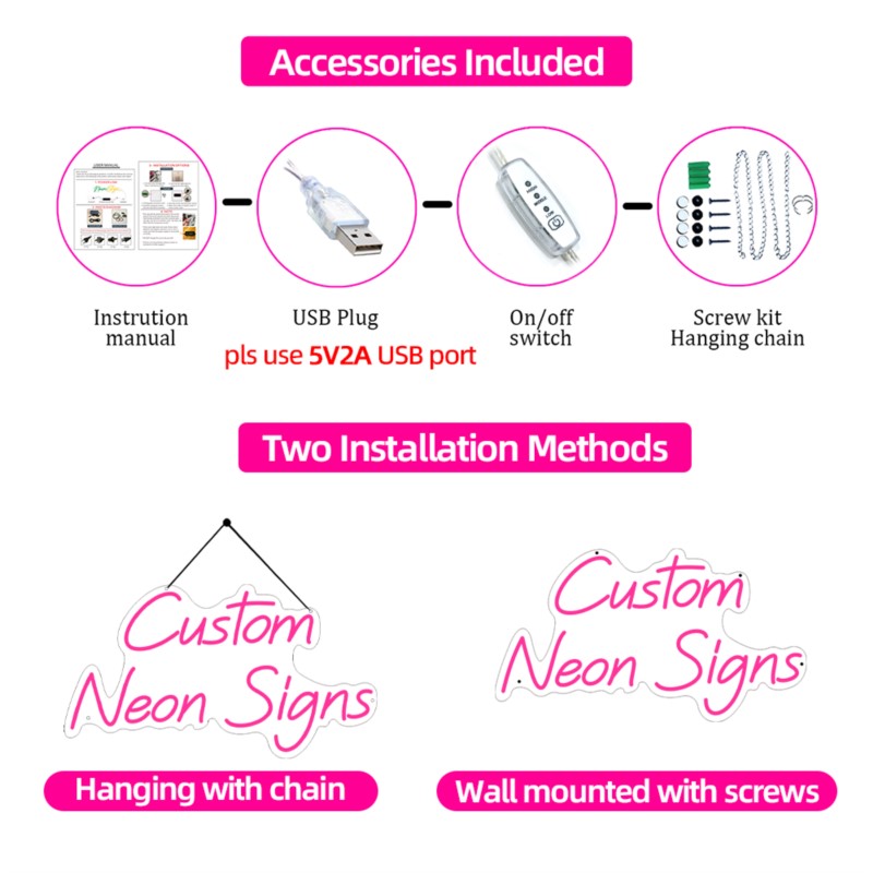 CUSTOM Neon LED เด็กชื่อไฟนีออนความงามตกแต่งห้องนอนนีออน LED ป้ายตัวอักษรส่วนบุคคลของขวัญงานแต่งงาน Supplie
