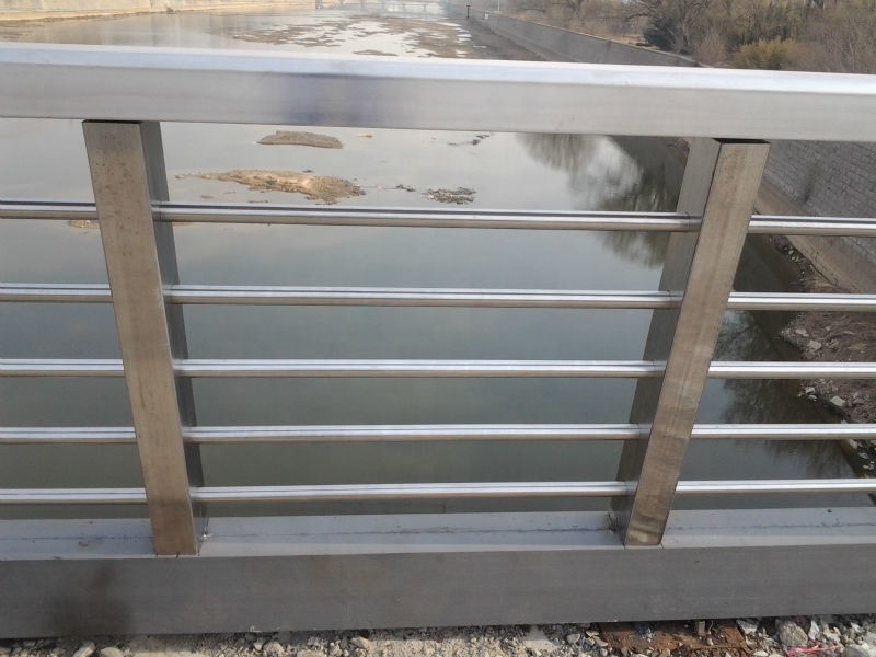 Square Stainless Steel Handrails Outdoor Balustrade Balcony Metal Railing