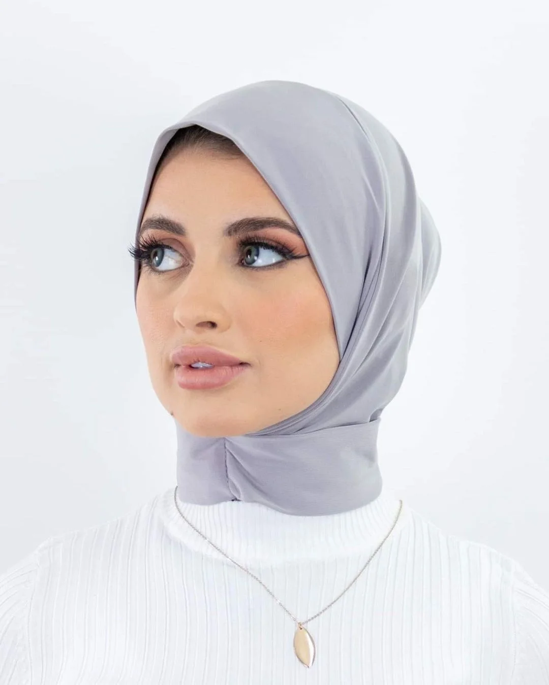 Pronto para usar capa completa interna instantânea hijab qualidade premium camisa cachecol com botões traseiros mulheres muçulmanas turbante bonés