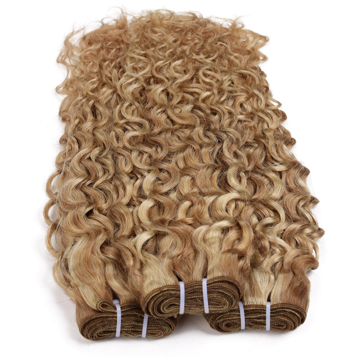 Echt Schönheit Ombre Peruanische Wasser Welle P27/613 Zwei Ton Remy Menschliches Haar Extensions Weave Bundles Auburn 12 "-26"