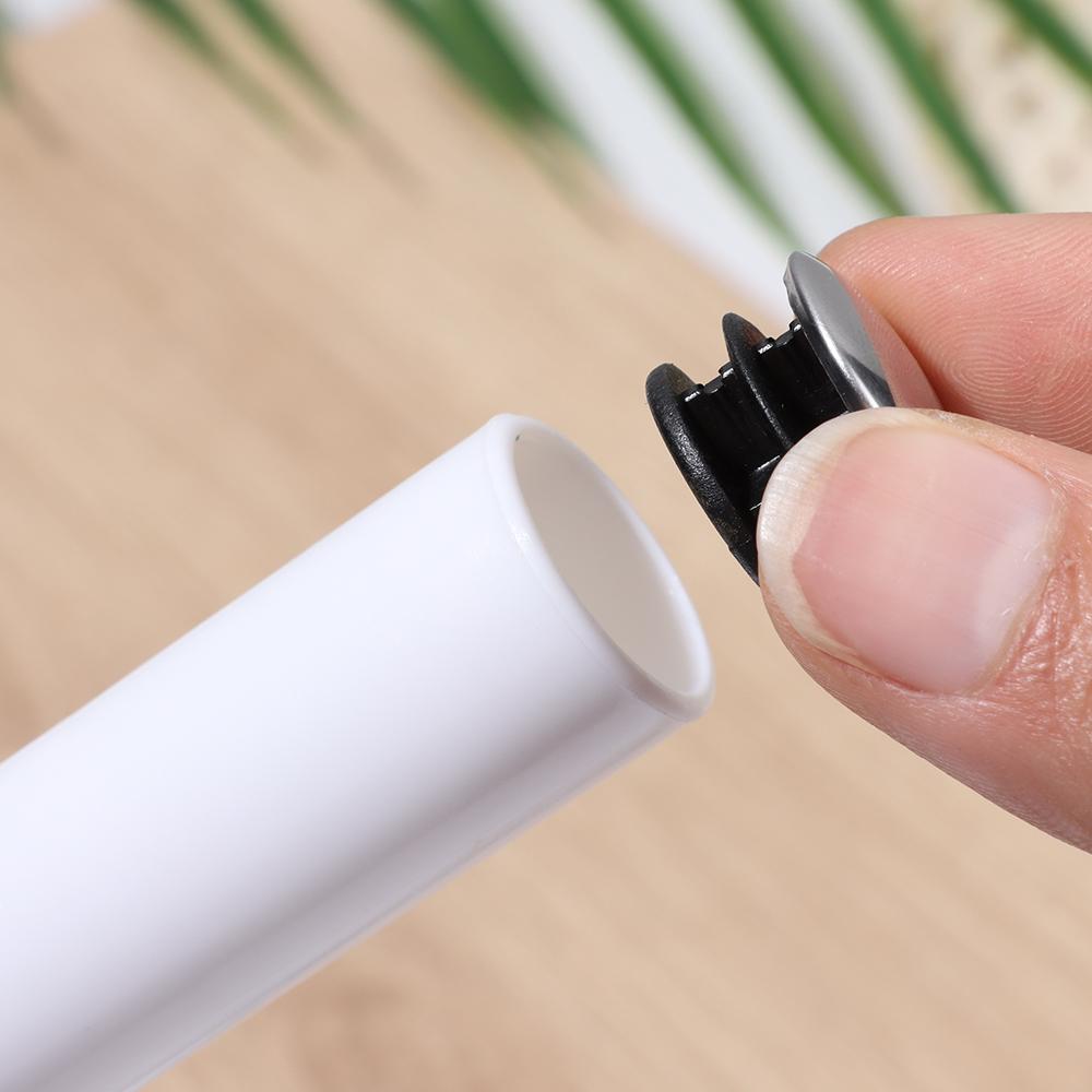 라운드 스테인레스 스틸 가구 다리 플러그, 파이프 블랭킹 삽입 엔드 캡, 미끄럼 방지 튜브 더스트 커버, 5/10 개