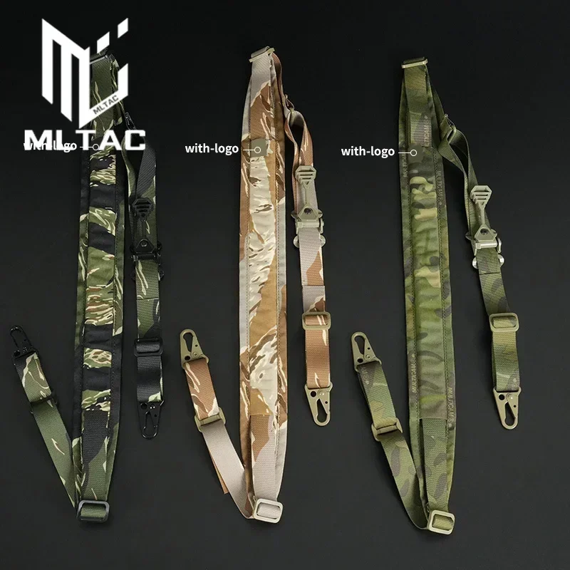 Tactical 2 Point Modular Rifle Sling Shooting Hunting Weapon Fast Shoulder Strap Portable Adjustable Sling Rope Fit M4 Ak Ar15