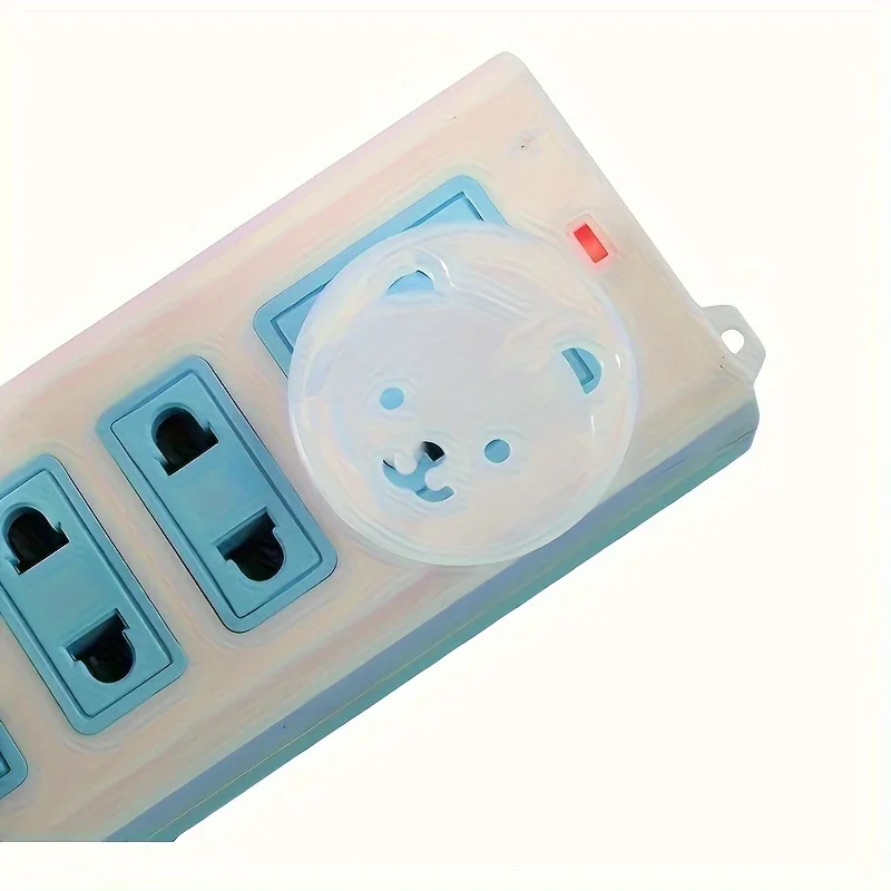 10X Power Kid Socket Cover Baby Child Protector Guard Mains Point Plug Bear