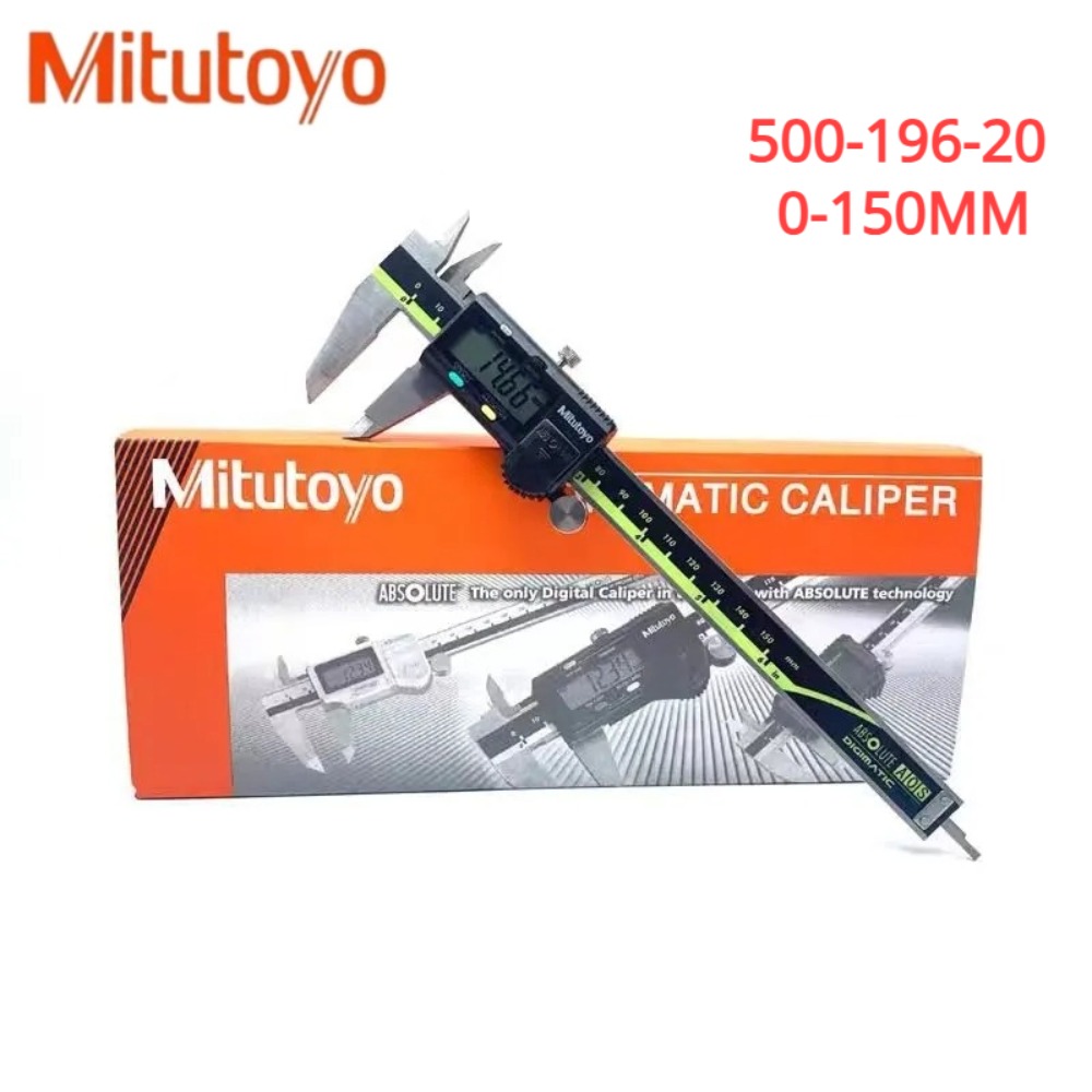 Mitutoyo  LCD Digital Caliper 150/200/300mm 500-197-20 Vernier Calipers 8in Electronic Measuring Stainless Steel Caliper Digital