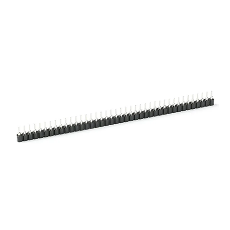 10 ชิ้น/ล็อต 40P หญิง 1x40 Pin 2.54 รอบหญิง Pin Header Connector 1*40 รูเดี่ยวแถวอินไลน์เข็มที่นั่งแถว
