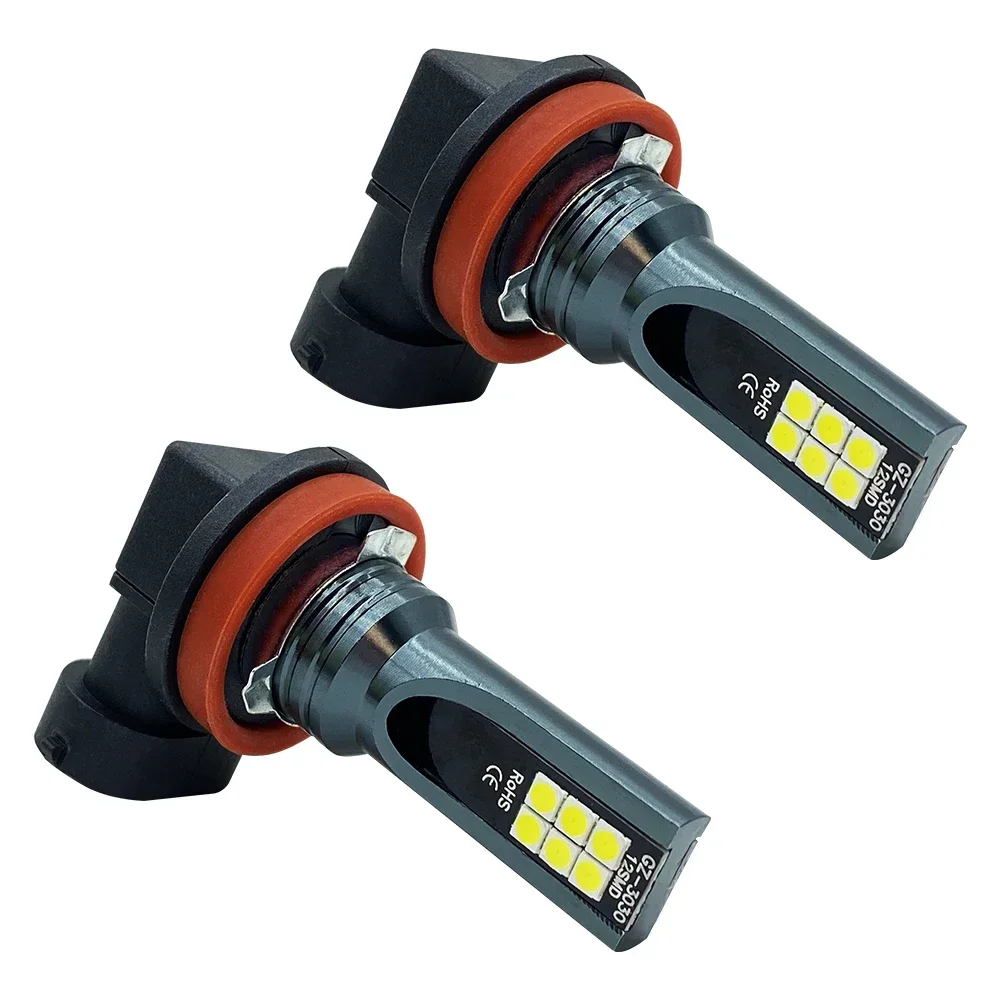 2 uds 9005 9006 faro LED H11 H8 H9 H10 H1 H3 bombillas de luz antiniebla de coche DRL H4 H7 lámparas de conducción automática 6000K 8000LM 80W 12V