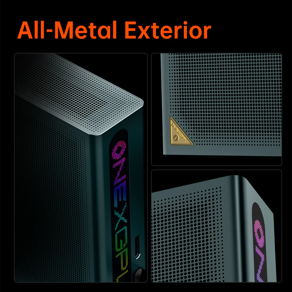 OneXGPU Lite ​ ​   Портативная док-станция eGPU ​ ​ ​ ​ Plug & Play через OCuLink/USB4 ​ ​ ​ ​ ​ ​ ​ ​ Идеально подходит для игр AAA