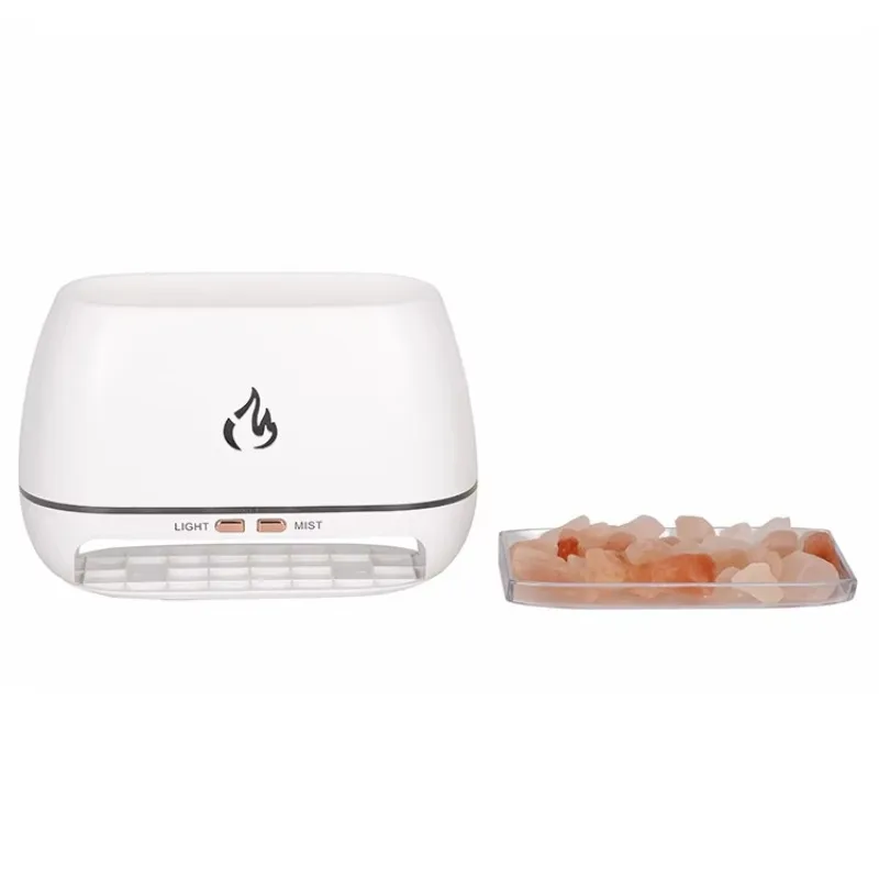 Aroma Diffuser มินิอัลตราโซนิก USB Air Humidifier 3D เปลวไฟ Diffuser น้ํามันหอมระเหย Diffuser Aromatherapy Air Freshener ห้องนอน