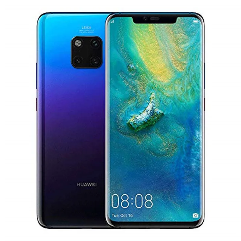 Global Version HUAWEI Mate 20 Pro mobile phone 6.39 inch HiSilicon Kirin 980 40MP Camera Google Play NFC phone