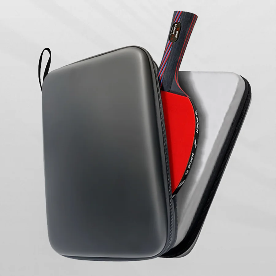 ใหม่ EVA hard shell high-end กีฬาปิงปองคลับสแควร์ไม้ปิงปองอุปกรณ์ป้องกันและกระเป๋า