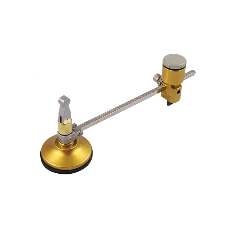 Professional Glass Cutter Round Cutting Tool With Adjustable Suction Cup And Compass For Precise Circular Cuts