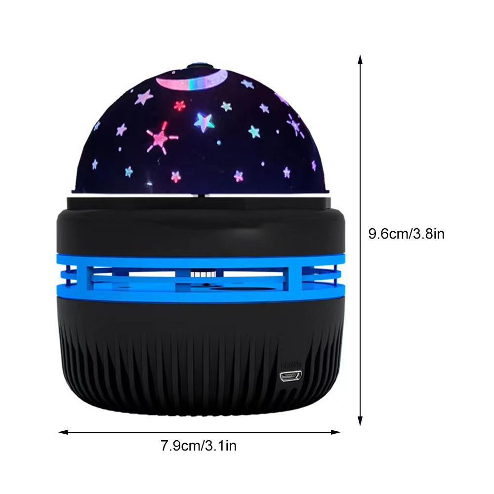 Stern Projektor Lampe USB angetrieben bunte rotierende magische Ball Licht Auto Atmosphäre Lampe Ktv Bar Disco DJ Party Bühnen licht